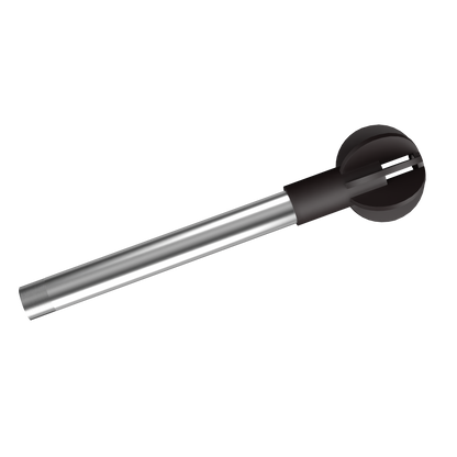 Stålrør med knott for oppheng og vegg