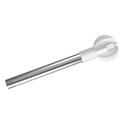 Stålrør med knott for oppheng og vegg