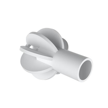 End knobs for steel pipe (4 pcs)